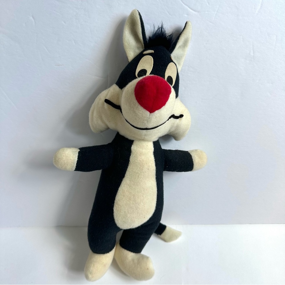 Vintage Sylvester The Cat Plush Looney Tunes Warner Bros.